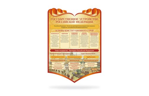 Стенд "Государственное устройство РФ" 39079