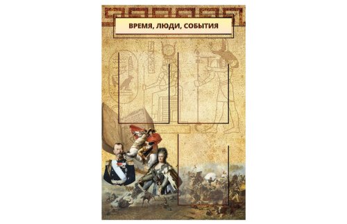 Стенд "Время, люди, события" 39105