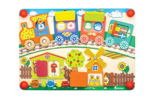 Бизиборд "Вагончики"  ББ103