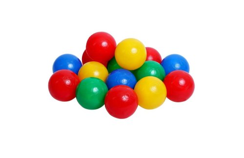 Шарики для сухого бассейна с рисунком, диаметр шара 7,5 см 1-072И 