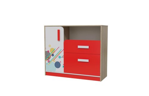 Комод с дверкой 1100х405х945 1-083И 