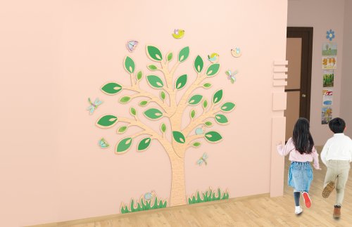 Демонстрационная система "Дерево" с прищепками для рисунков 40533