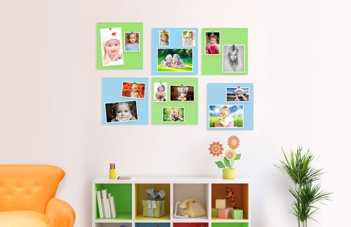 Оформление интерьера с помощью магнитных панелей 