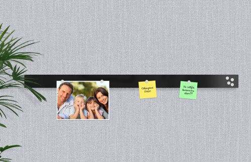 Базовая магнитная панель 100х7 см черная 41384