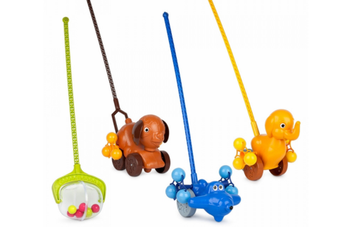 Комплект каталок на палочке (8шт) 7022рос