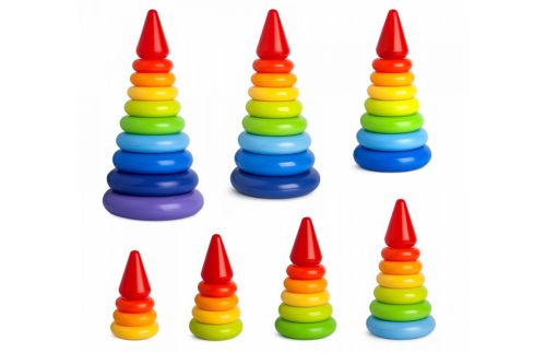 "Пирамиды классические" развивающий комплект (14 шт.) 7051рос