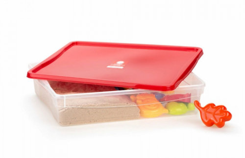 Сенсорный комплект Мультипесок 6 кг с настольной песочницей и инструментами  8101Р