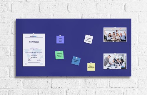 Базовая магнитная панель 100х50 ультрамариновая 41919