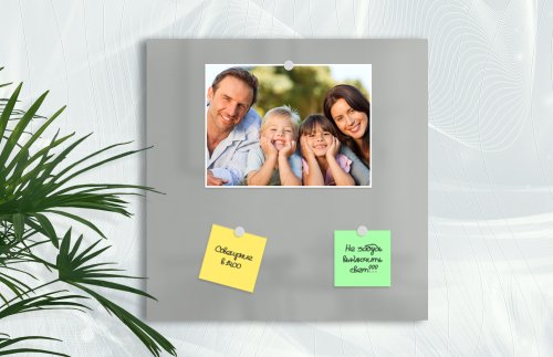 Базовая магнитная панель 25х25 светло-серая 42089