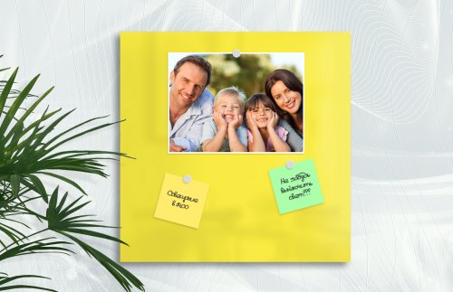 Базовая магнитная панель 25х25 лимонно-желтый 41936