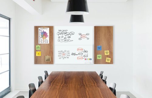 Комплект магнитно-маркерных панелей 100х50 "Office Nature" 41964