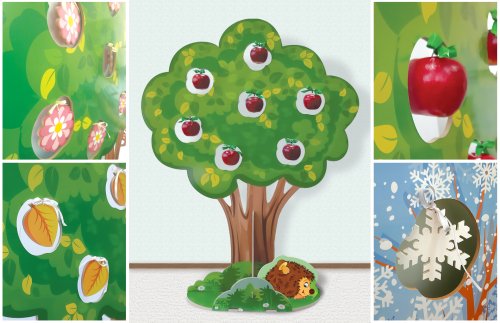 Дерево-многофункциональное "Четыре Сезона" 43908