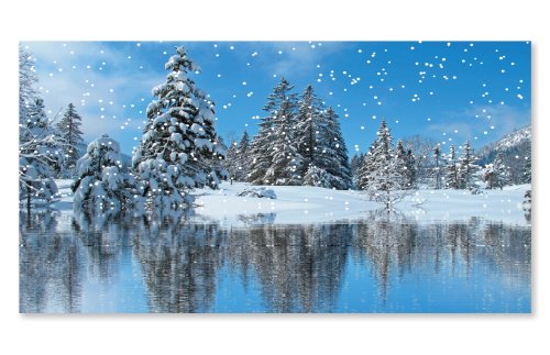 Фон для сцены "Зима" c люверсами 43642