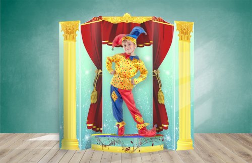 Двусторонняя ширма для театральных постановок 41507