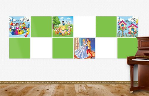 Композиция магнитных панелей для музыкального зала 44655