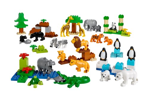 Дикие животные Lego DUPLO 104 элемента, 2-6 лет L45012