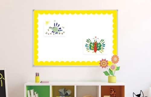 Наклейка для досок 90x60 cм “Желтая рамка” FFY-1