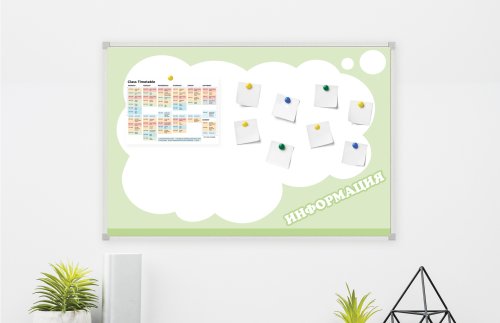 Рамка для доски 90x60 cм “Информация“ FFI-1