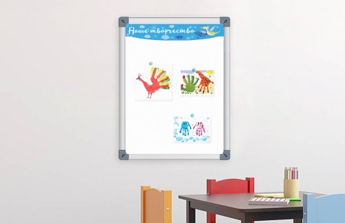 Веселый заголовок "Наше творчество" 90х15 см FOC-174