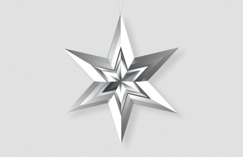 Звезда-в-звезде-серебро 46055