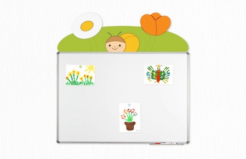 Декорация для магнитной доски 120х90см "Жук на лугу" 46383