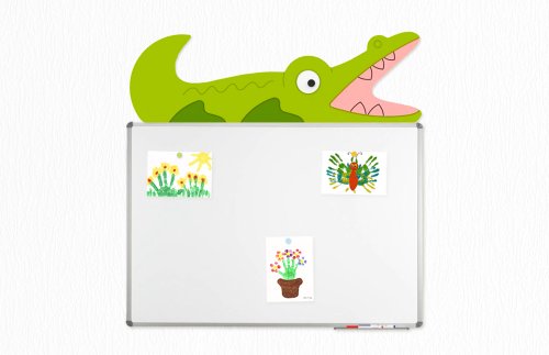 Декорация для магнитной доски 120х90см "Крокодил" 46388