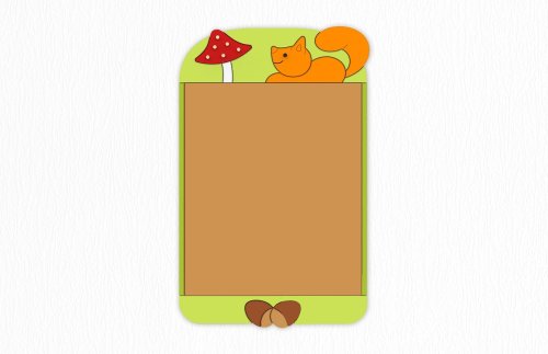 Пробковая доска "Белка" 70х110 см 46490