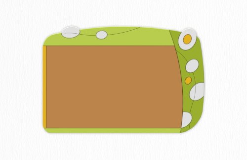 Пробковая доска "Маленькие овалы" 118х78 см 46493