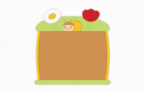 Пробковая доска "Жук на лугу" 118х116 см 46501