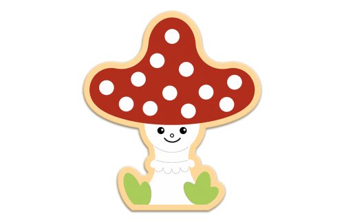 Декорация "Мухоморчик" 41х46 см 46545