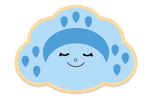 Декорация "Облачко" 56х40 см 46559