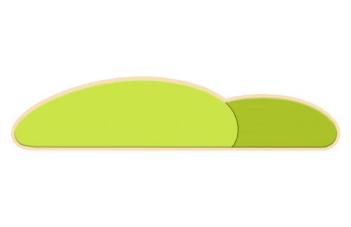 Декорация "Кочки" 118х38 см 46561