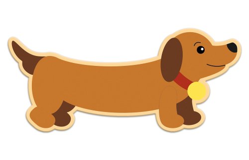 Декорация "Такса" 90х40 см 46562