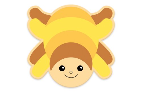 Декорация "Паук Карел" 60х57 см 46572