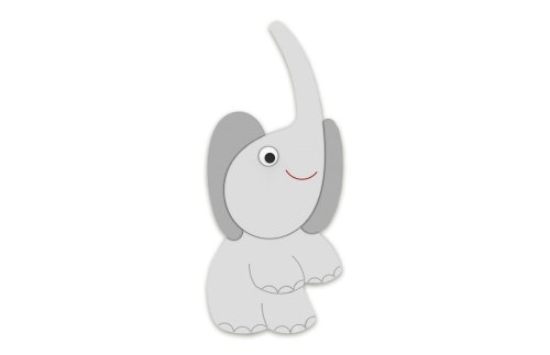 Декорация "Слоненок" 38х88 см 46634