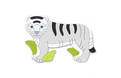 Декорация "Тигрица" 118х78 см 46657