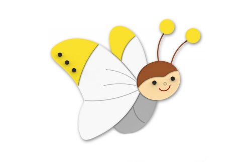 Декорация "Бабочка Тео" 50х40 см 46658