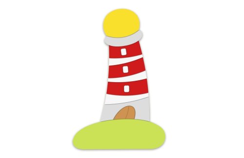 Декорация "Маяк" 78х118 см 46668