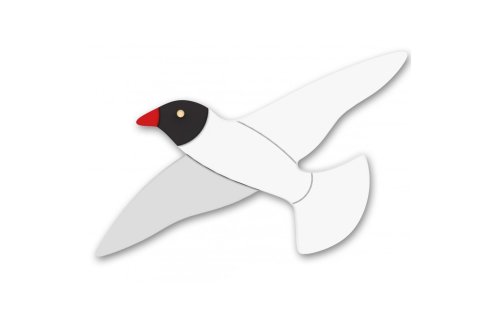 Декорация "Чайка Робин" 58х38 см 46675