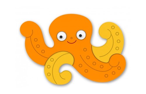 Декорация "Осьминог" 58х38 см 46678