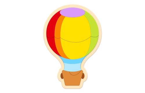 Декорация "Воздушный шар средний" 54х78 см 46701