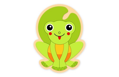 Декорация "Лягушка прыгун" 43х58 см 46716