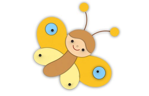  Декорация "Бабочка" 43х38 см 46765