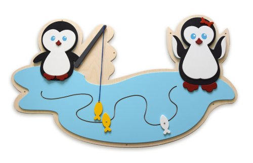 Бизиборд "Пингвины-рыбаки" 120х75 см 46896