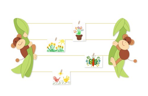 Галерейная система "Велелые обезьянки" 46822