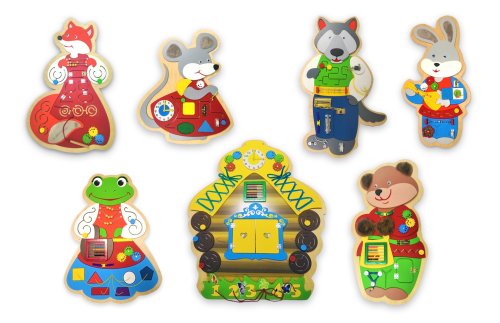 Комплект бизибордов "Теремок" 47098