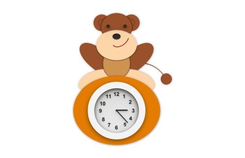 Настенные часы "Обезьянка" 47383