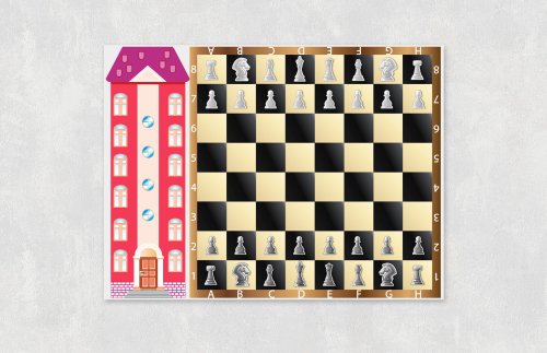 Магнитное пособие "Шахматы" 47456