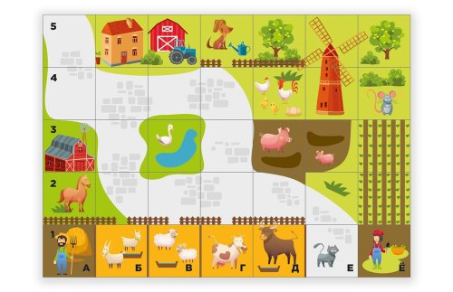 Поле для многофункционального стола «Ферма» 105х75 24228ПР