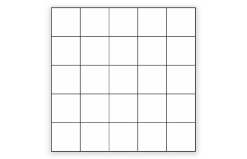 Поле для многофункционального стола «Базовое» 75х75 см 24236ПР